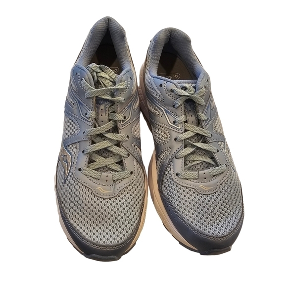 Saucony Grid Cohesion 11 Blue Low Lace Up Womens Running Trainers S10420, Size 8 - Picture 4 of 13